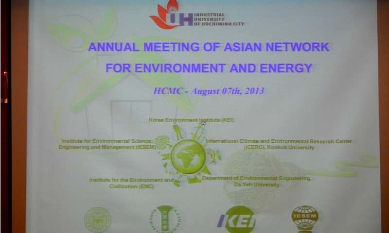 Buổi họp thường niên của mạng lưới môi trường và năng lượng Châu Á