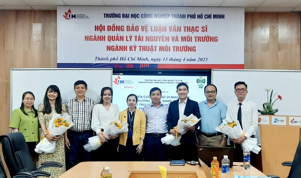 Lễ bảo vệ luận văn Thạc sỹ ngành Quản lý Tài nguyên Môi trường và ngành Kỹ thuật Môi trường năm 2023