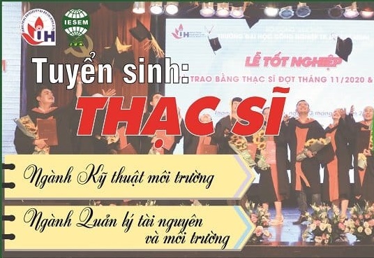 Tuyển sinh Thạc sĩ Môi Trường 2021